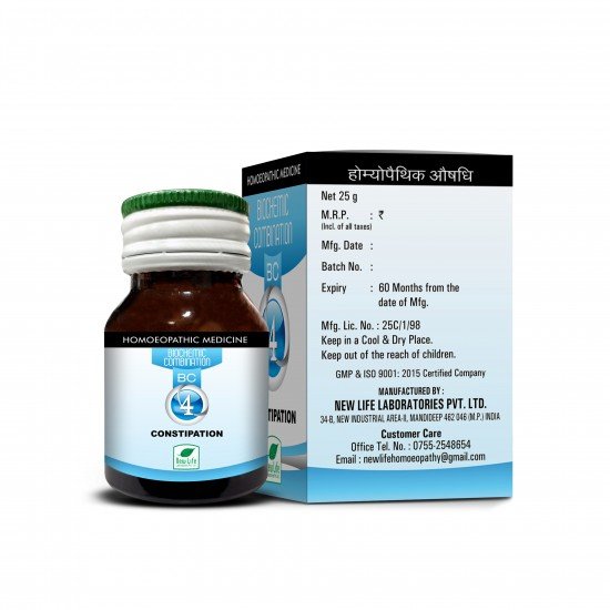 New Life Biochemic Combination 4 Constipation