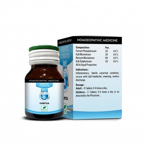 New Life Biochemic Combination 5 Coryza