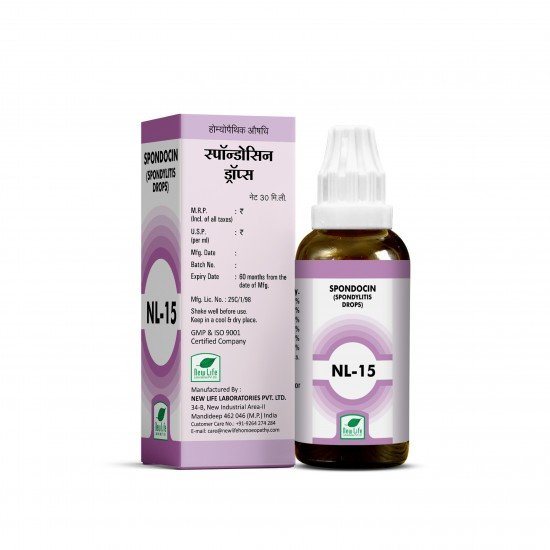 New Life NL 15 (Spondylitis Drops) New Life NL 15 (Spondylitis Drops)