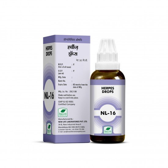 New Life NL 16 (Herpes Drops)