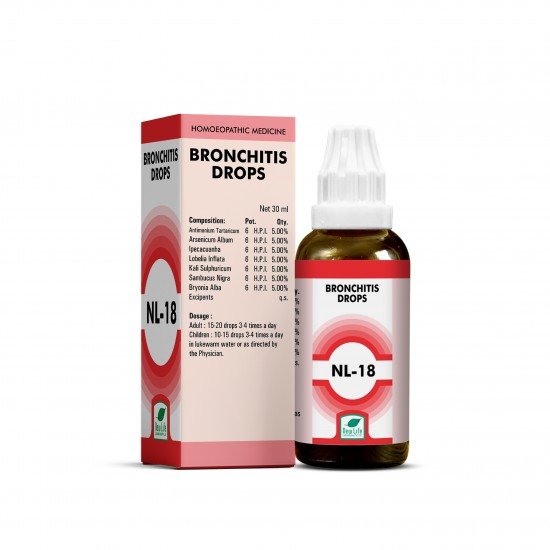 New Life NL 18 (Bronchitis Drops) New Life NL 18 (Bronchitis Drops)